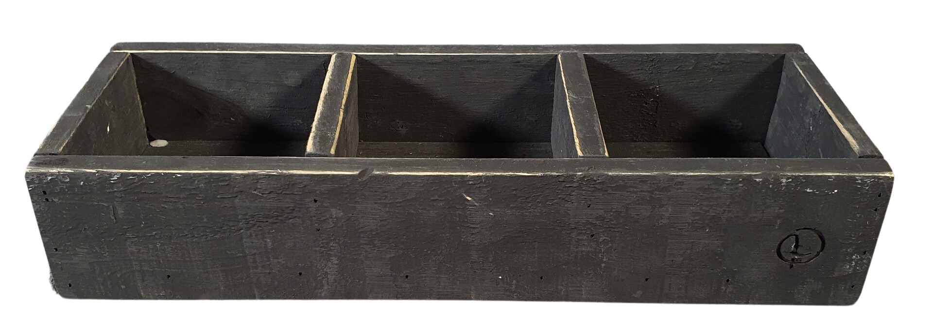 candle hold  black berlin  plain half high 3