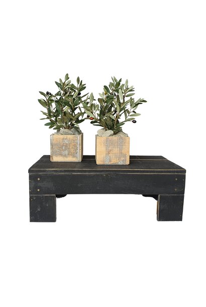 up table square 33x66 black