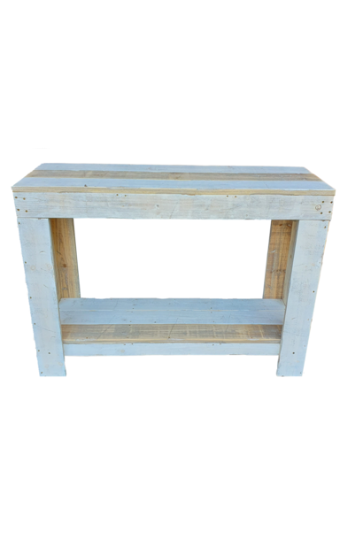 Beistelltisch weiß 110 x 39