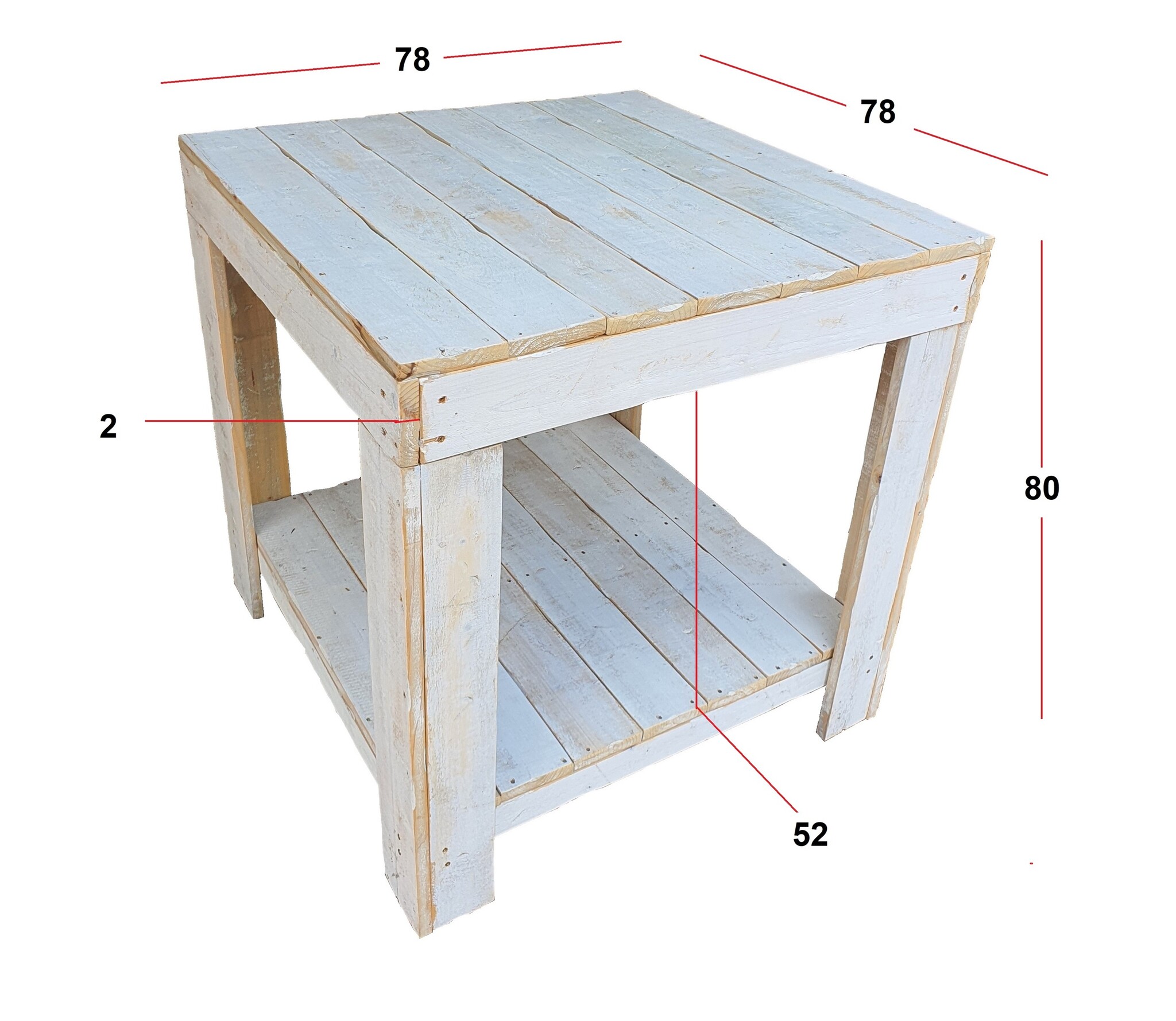 shop int ibiza white table double 78-4