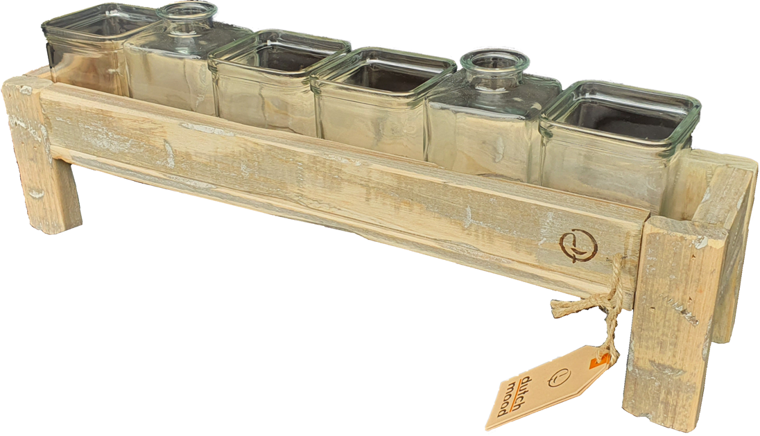 tray old dutch glass hold narrow 50-3