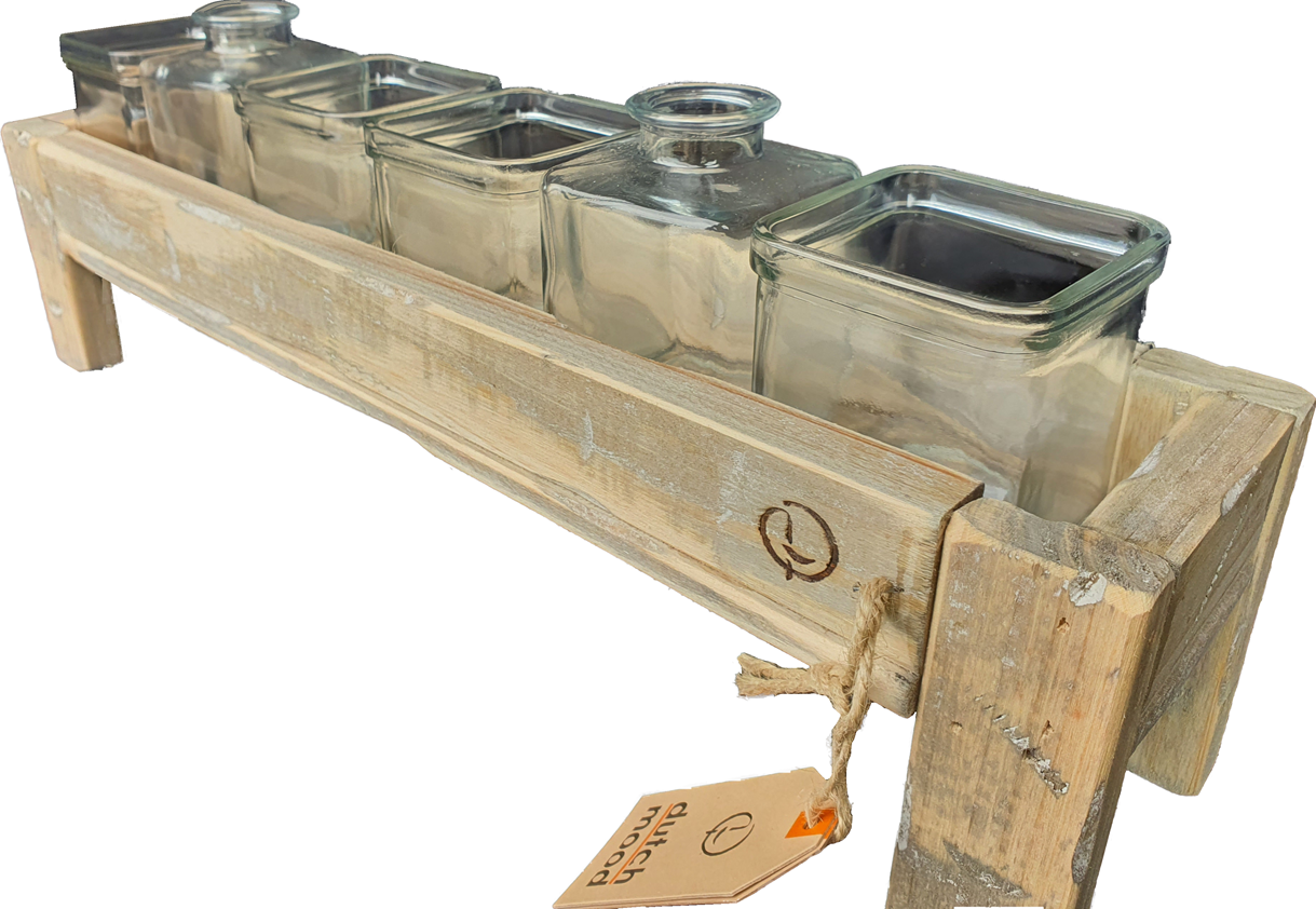 tray old dutch glass hold narrow 50-6