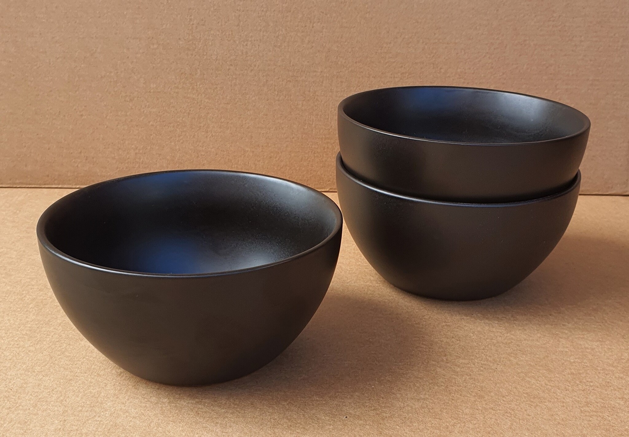 pot ceramic bowl black 14 cm-4