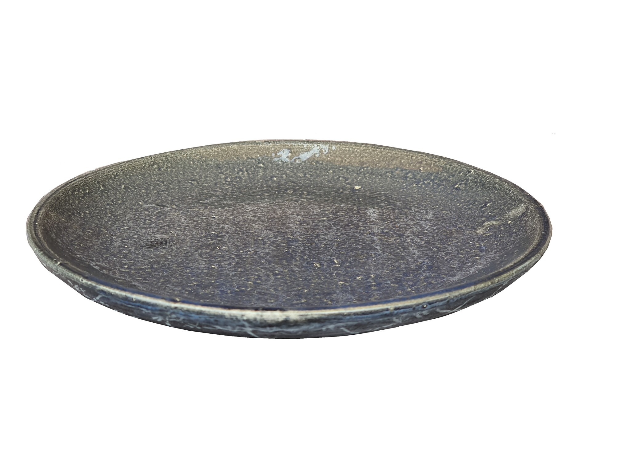 pot ceramic plate blue casa vivant 23-4