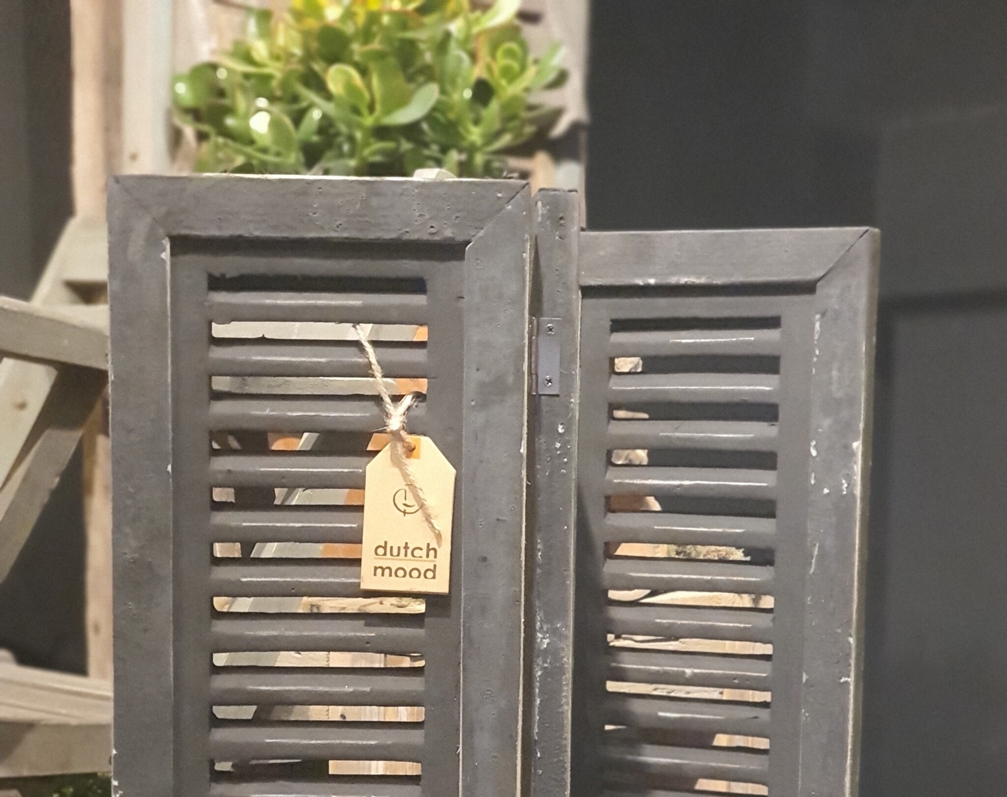 home deco black berlin shutter 52-2