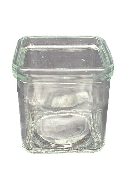glas accubakje 7.5 cm
