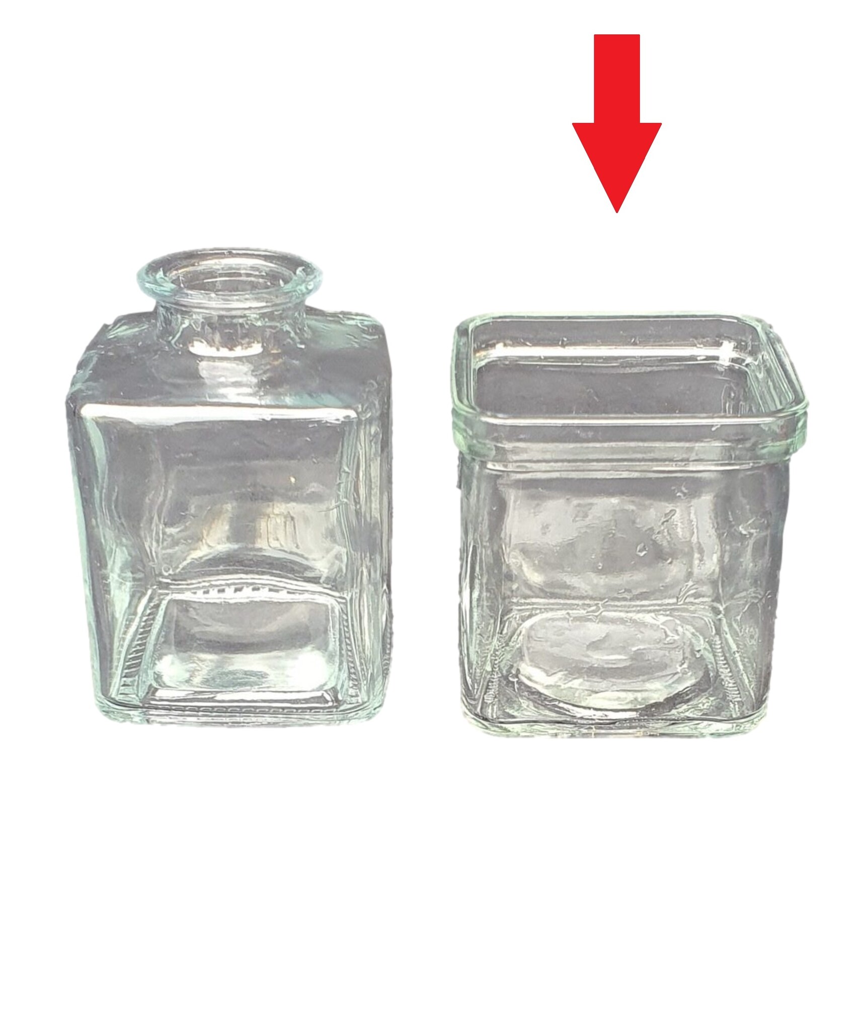 vase glass anne 7.5 /7.5-4