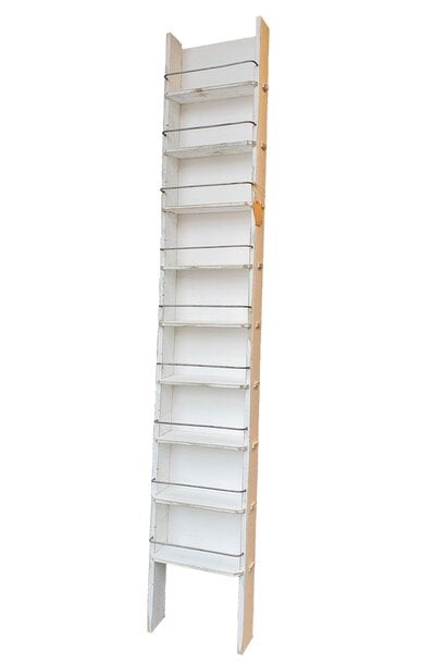 kruidenrek oud wit 200 cm