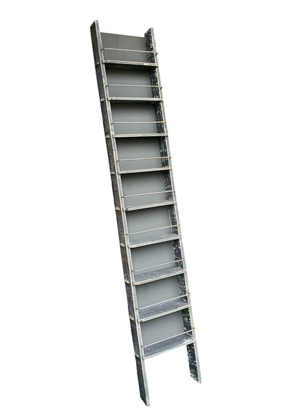 kruidenrek zwart 200 cm