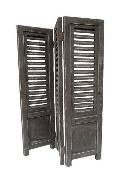 fensterladen 70 cm schwarz