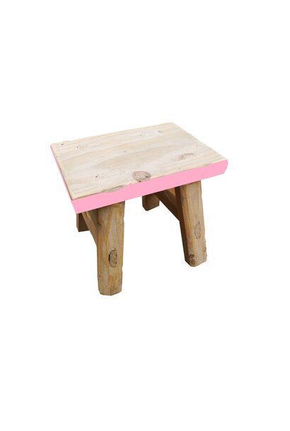 mini krukje met roze rand