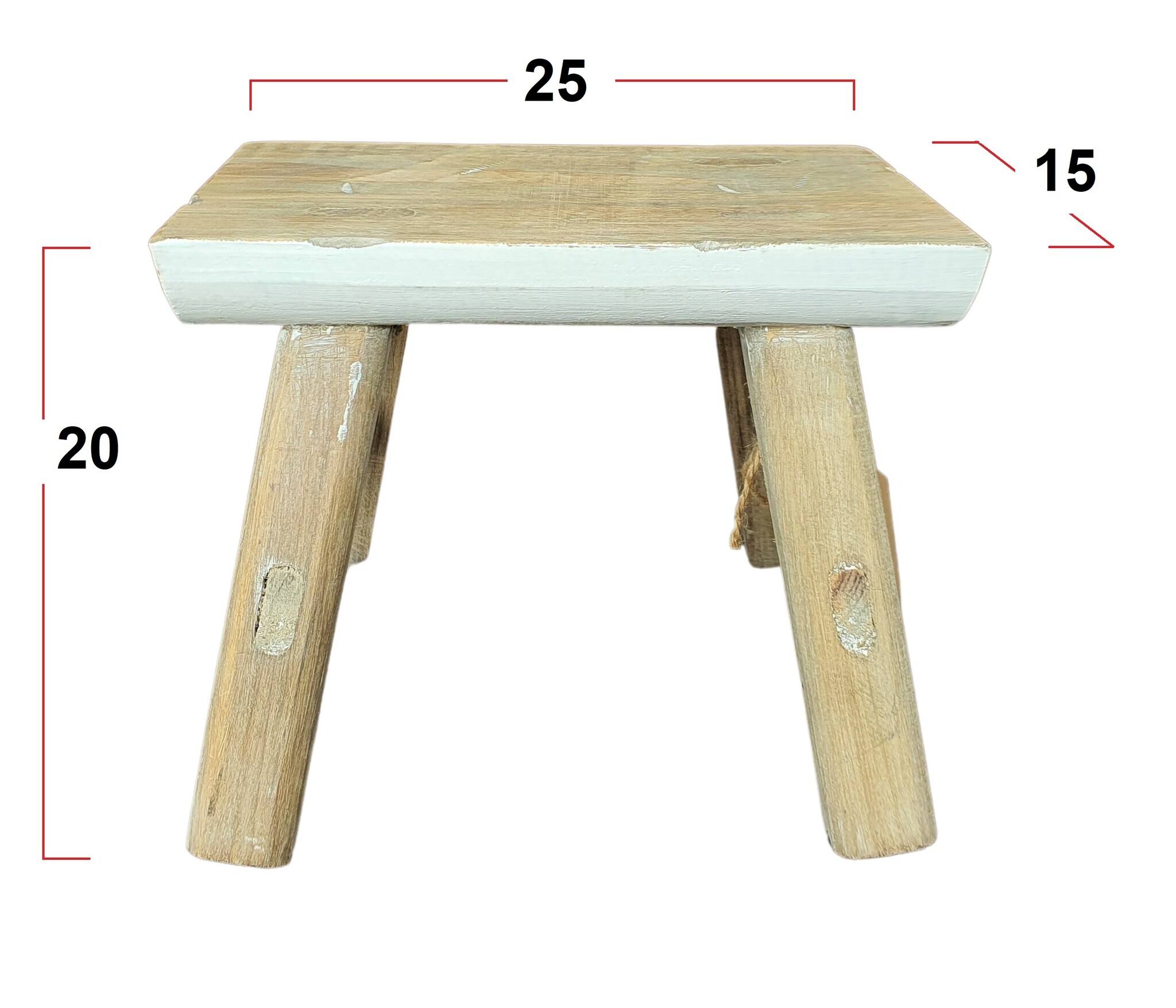 furn old dutch deco stool 20-4