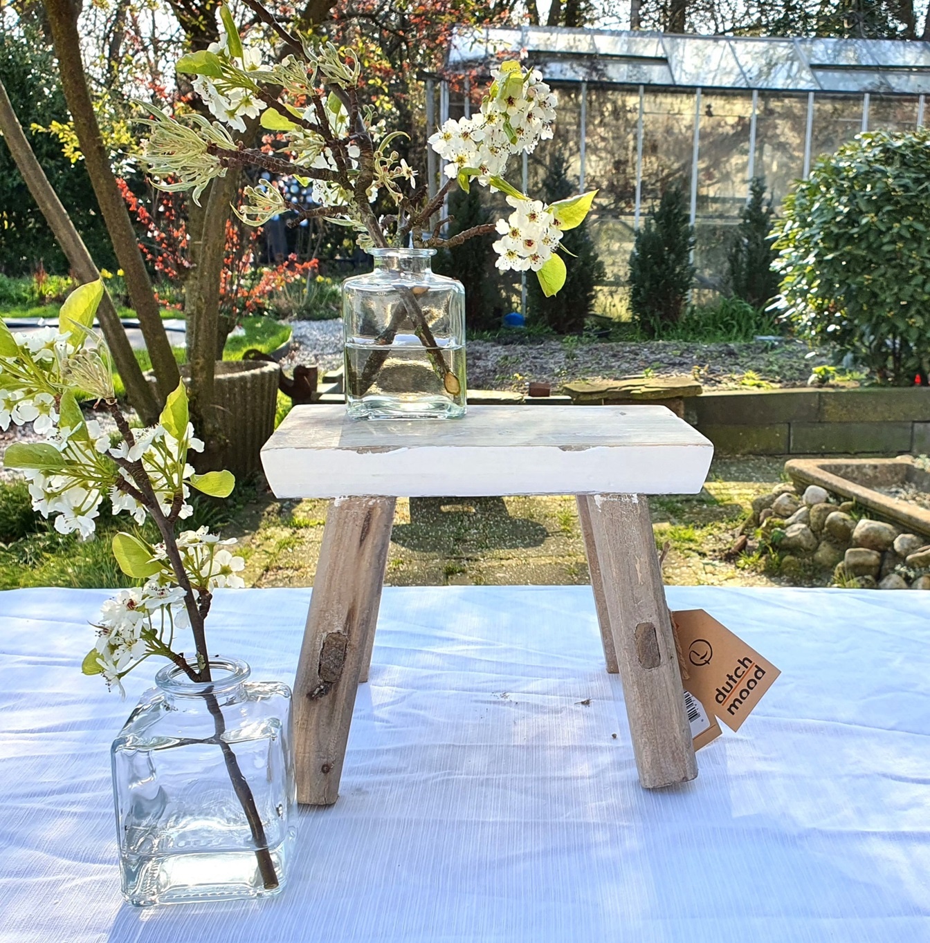 furn old dutch deco stool 20-5