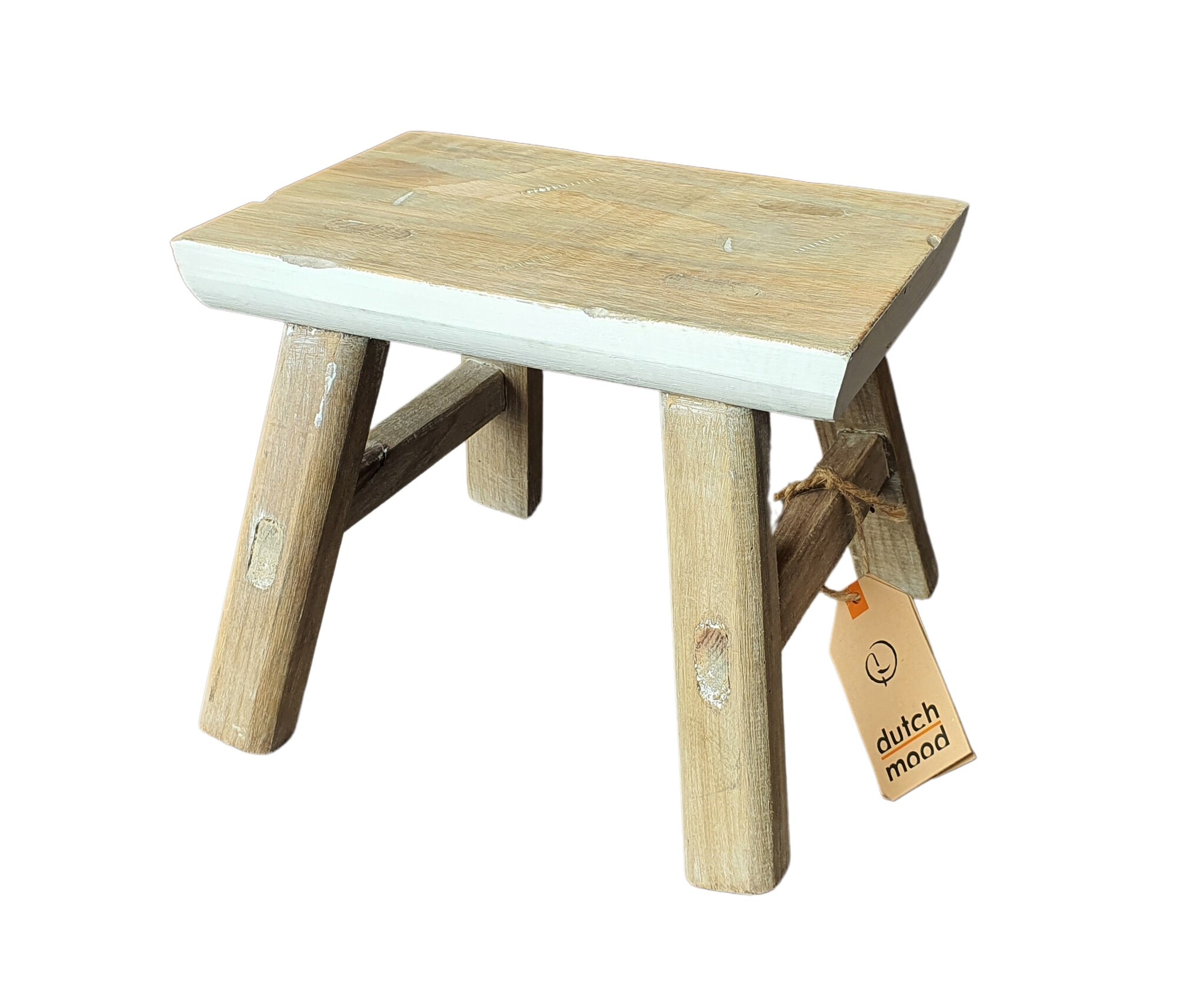 furn old dutch deco stool 20-8