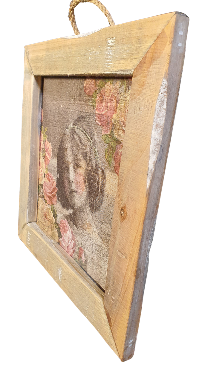 wooden tile old dutch angel blond in-3