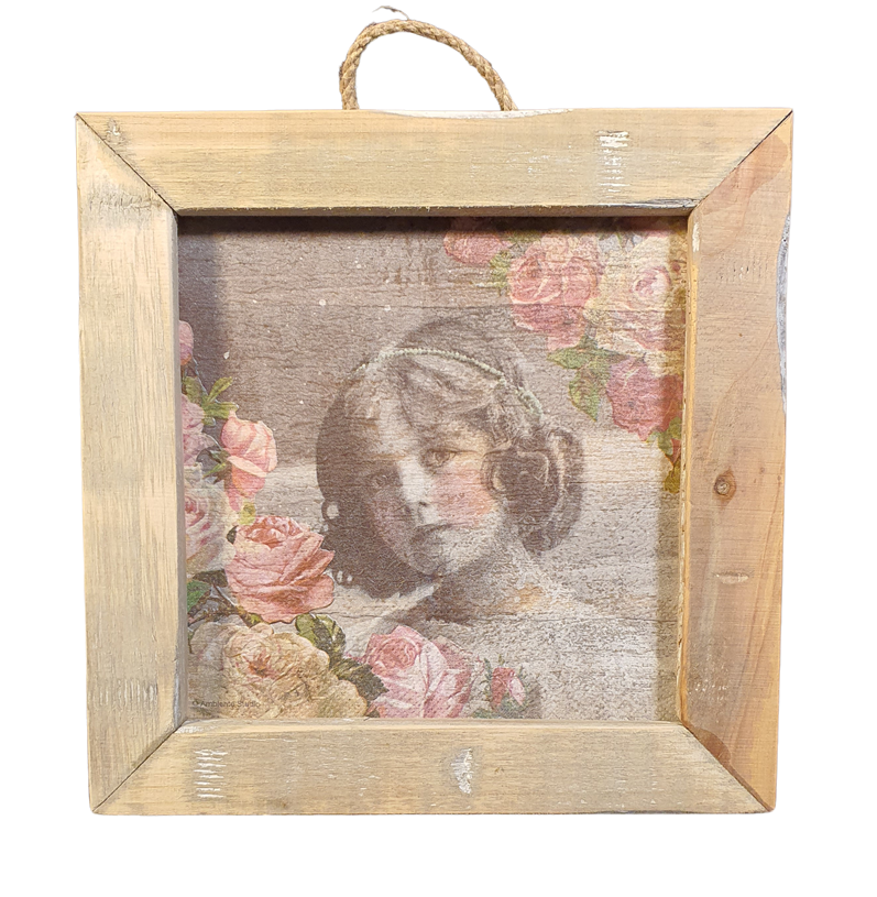 wooden tile old dutch angel blond in-1