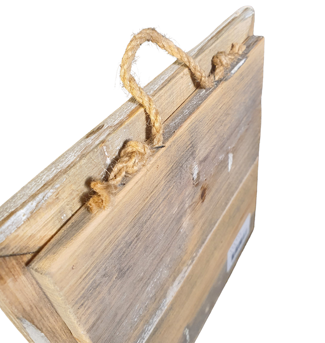 wooden tile old dutch bossch flower-3