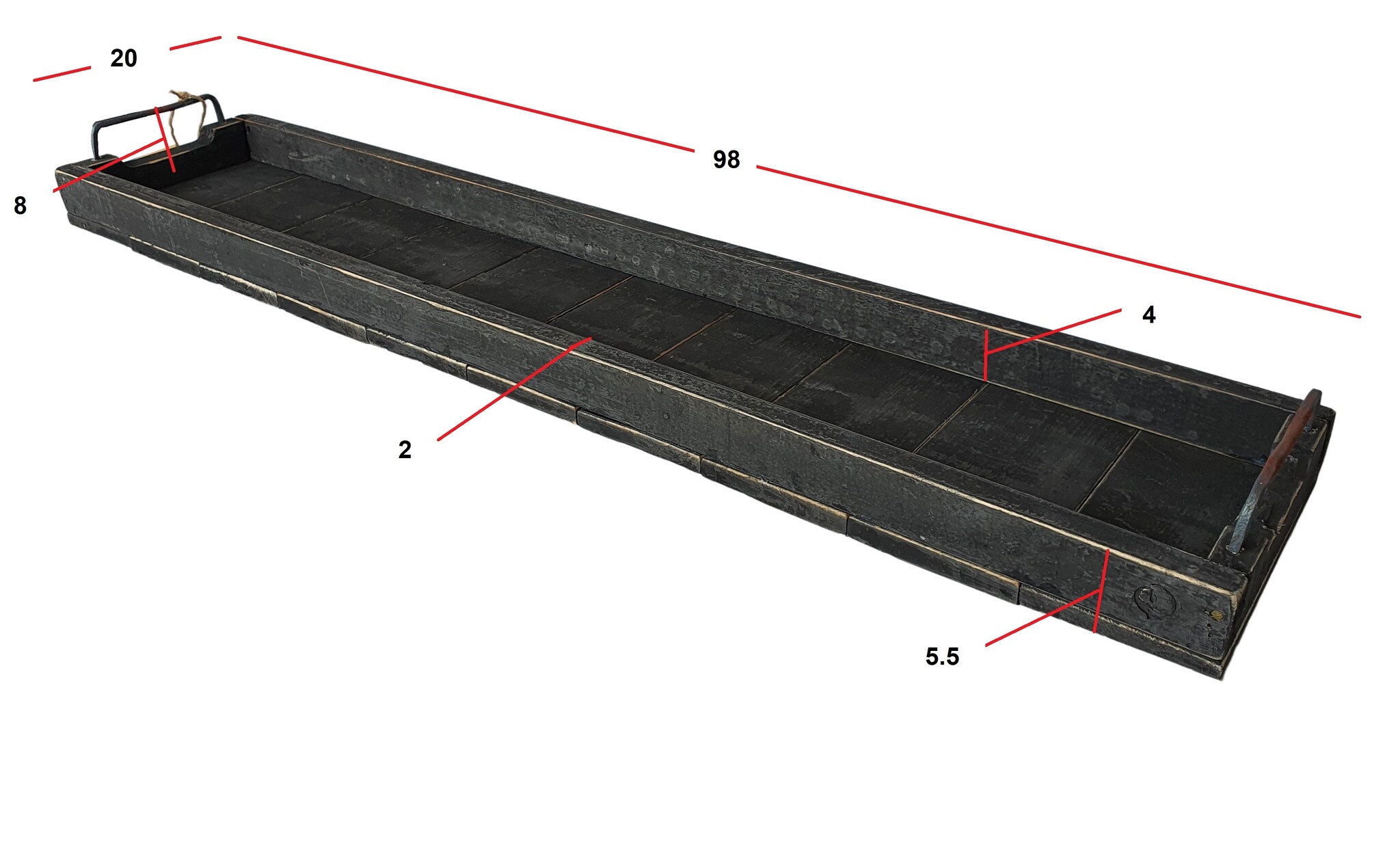 tray black berlin marianne 98/20-3