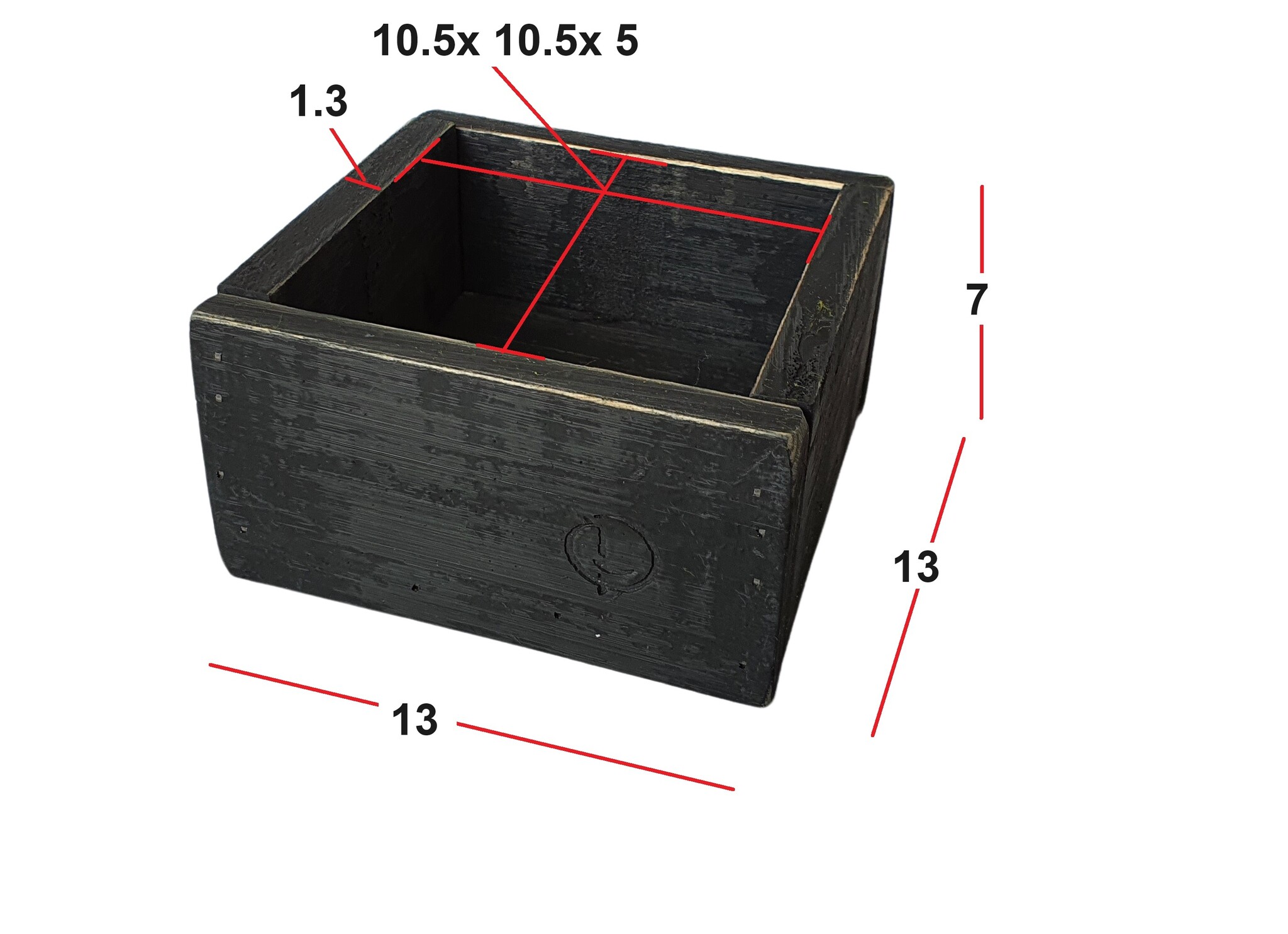 candle hold  black berlin  plain half high 1 - without glass-3