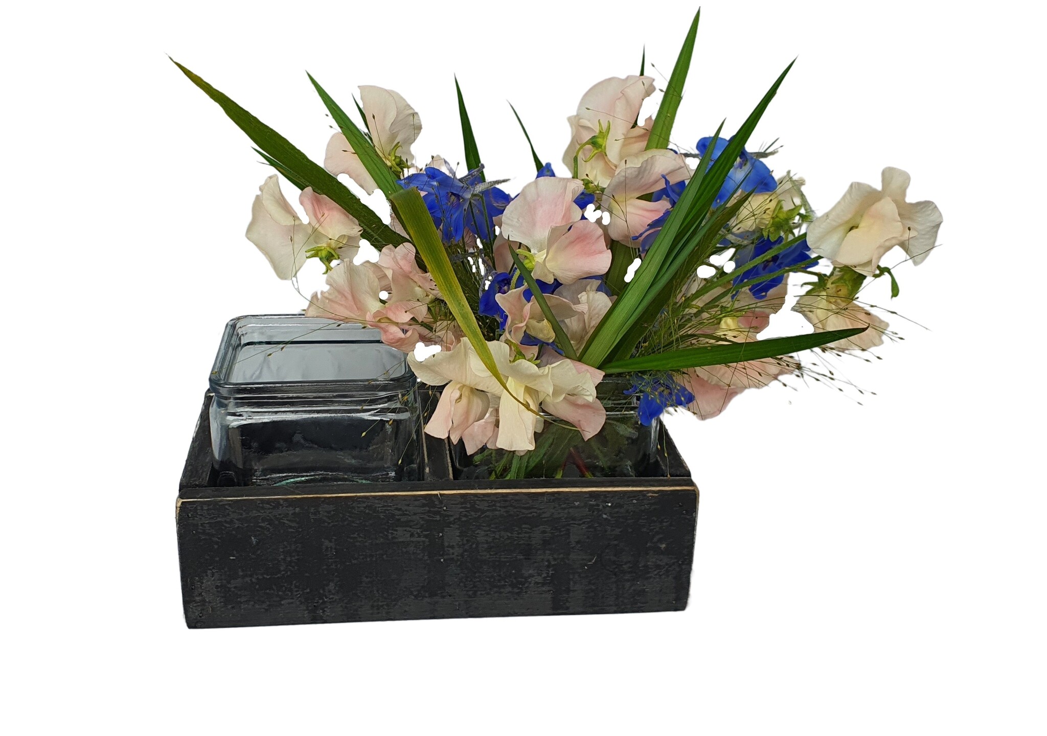 candle hold  black berlin  plain half high 2 - without glass-4