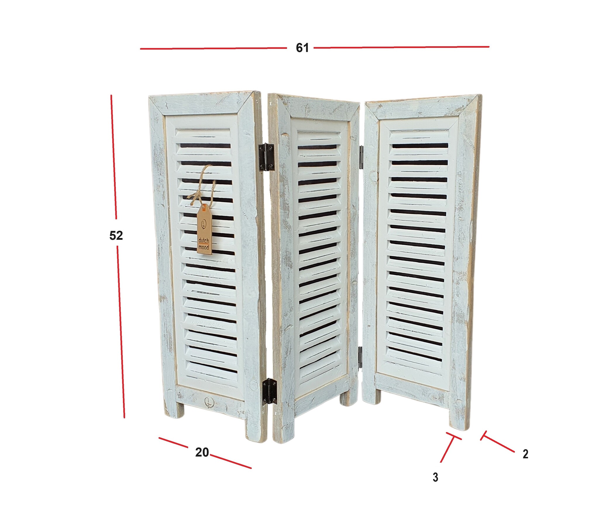 home deco old dutch shutter 52 - white-6