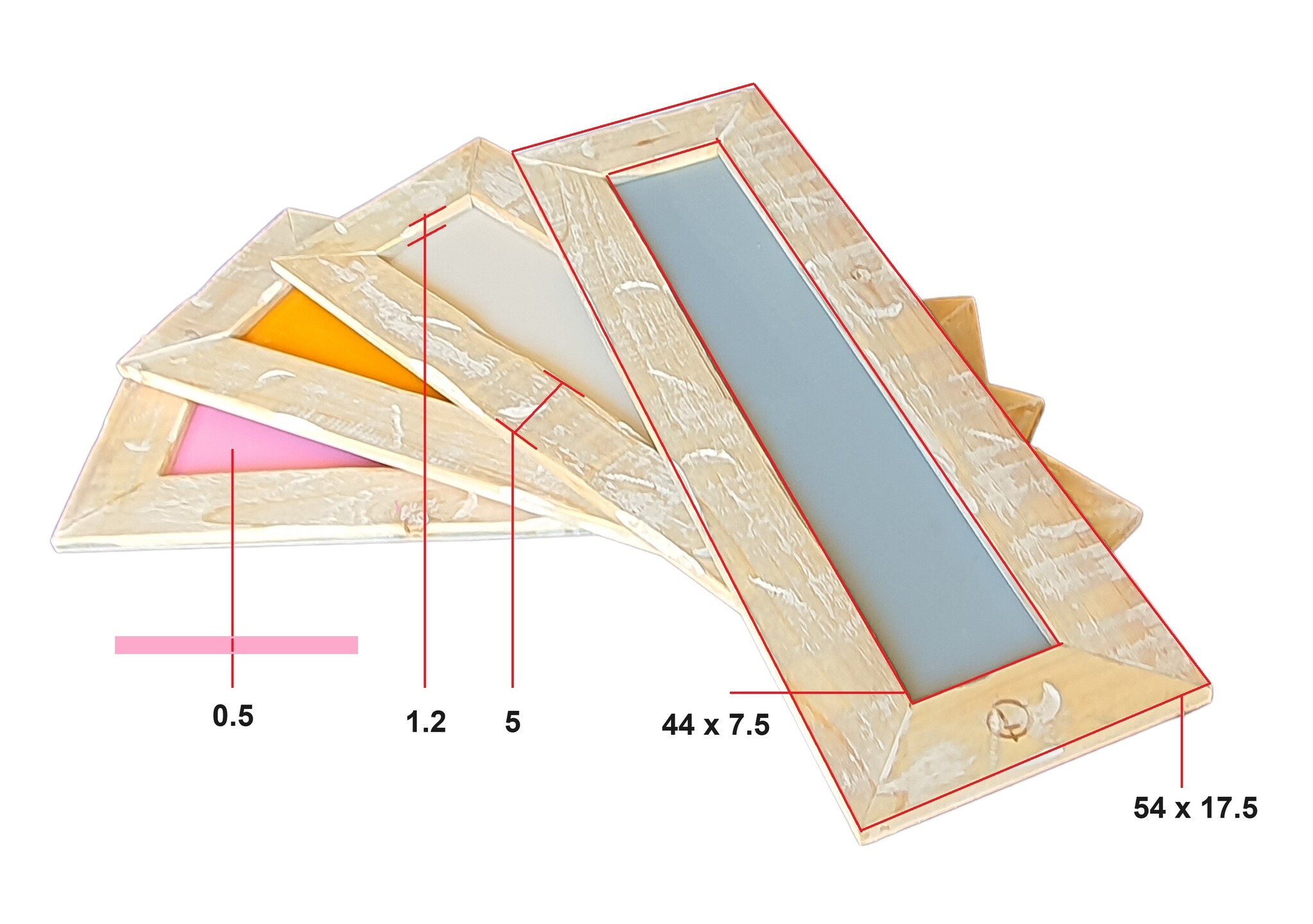 tray old dutch annette colour mix 4-5