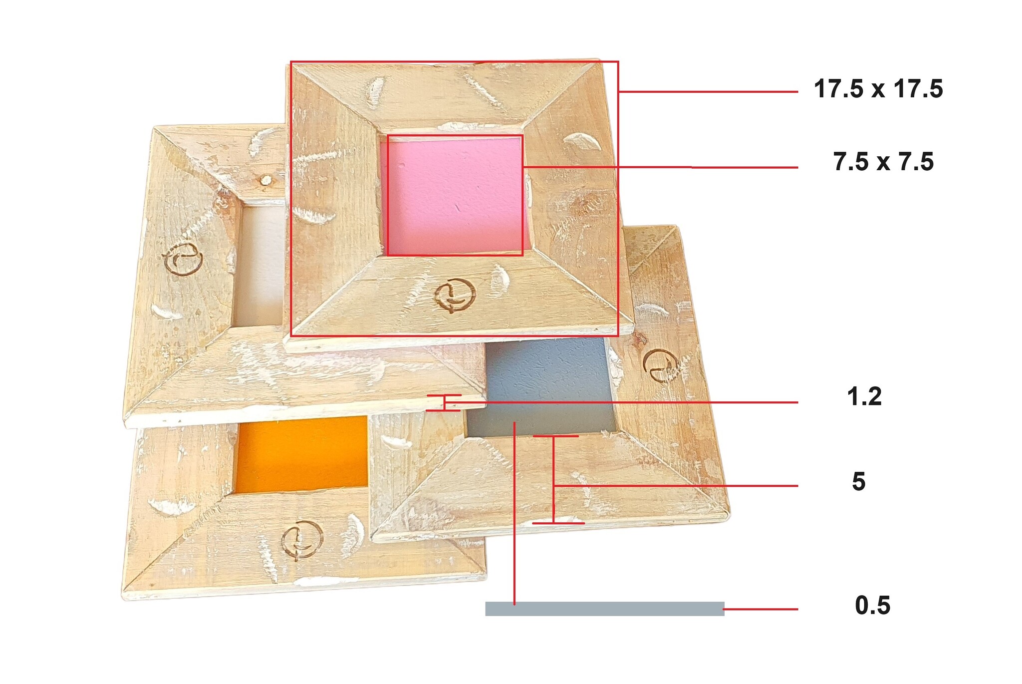 tray old dutch annette colour mix 1-5