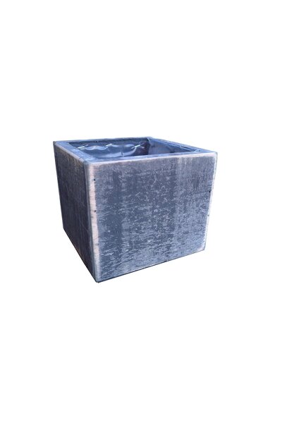 Holztopf viereckig 15