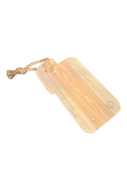 chocolate tray with rope 26x14