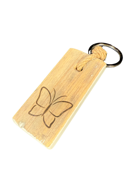 keyhanger old dutch flat BUTTERFLY