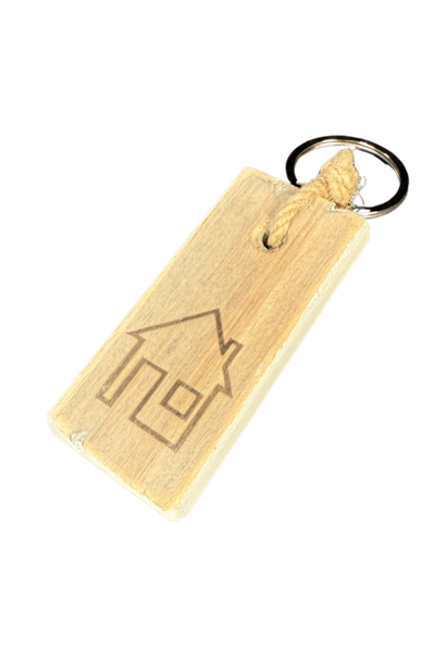 Schlüsselanhänger flach HAUSE