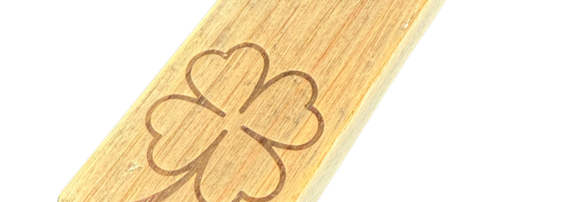 keyhanger old dutch flat 4 LEAF CLOVER