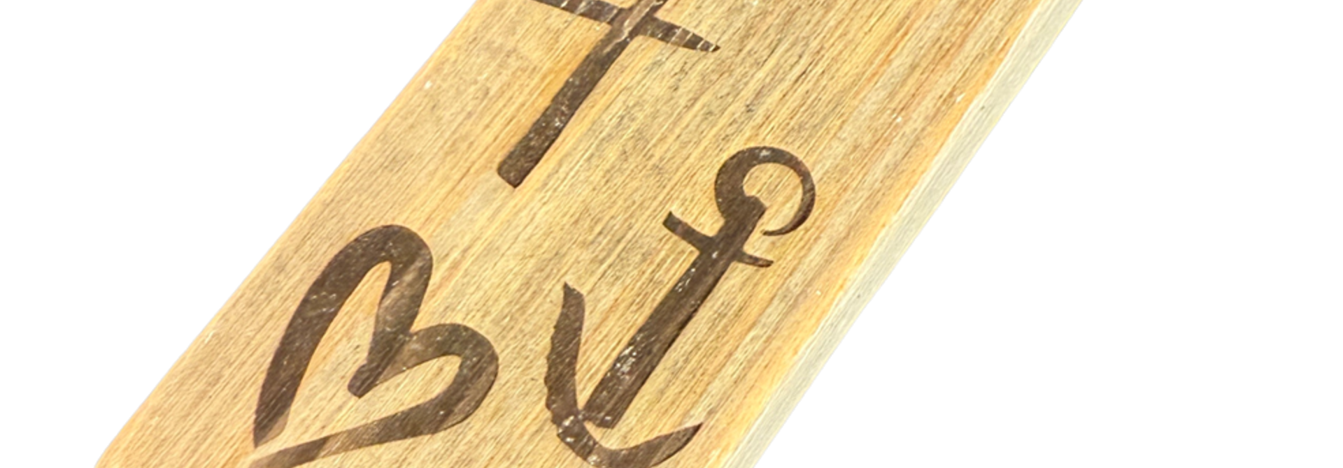 keyhanger old dutch flat FAITH HOPE LOVE