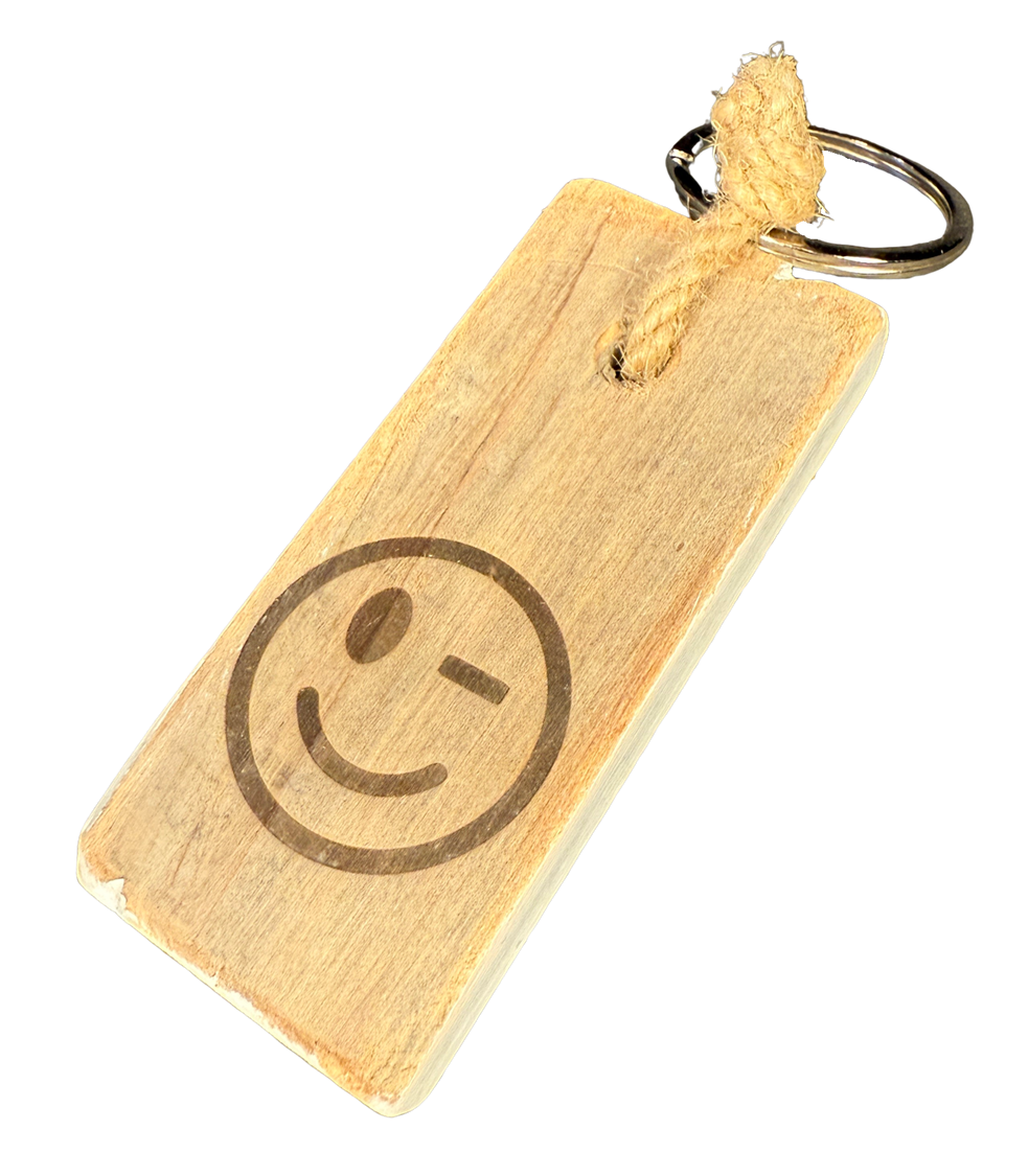 keyhanger old dutch flat SMILEY WINK-1