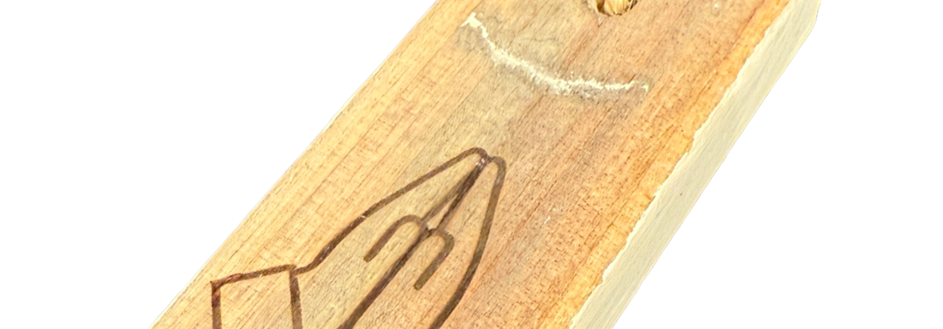 keyhanger old dutch flat PRAYING HANDS