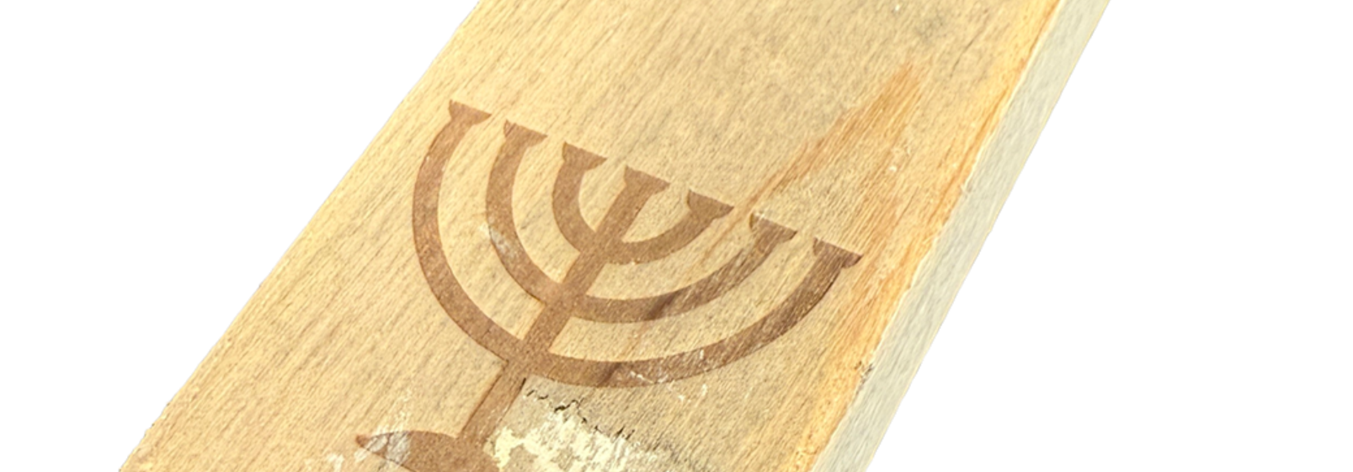 keyhanger old dutch flat MENORAH