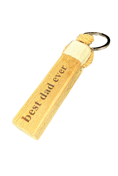 key ring dolpin best dad ever