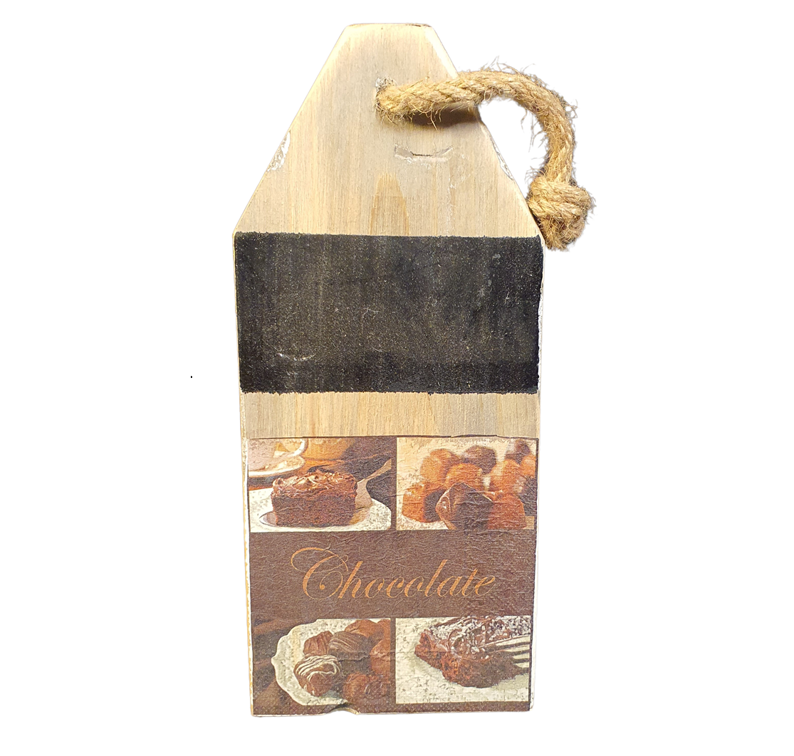 doorhanger met chocolade design