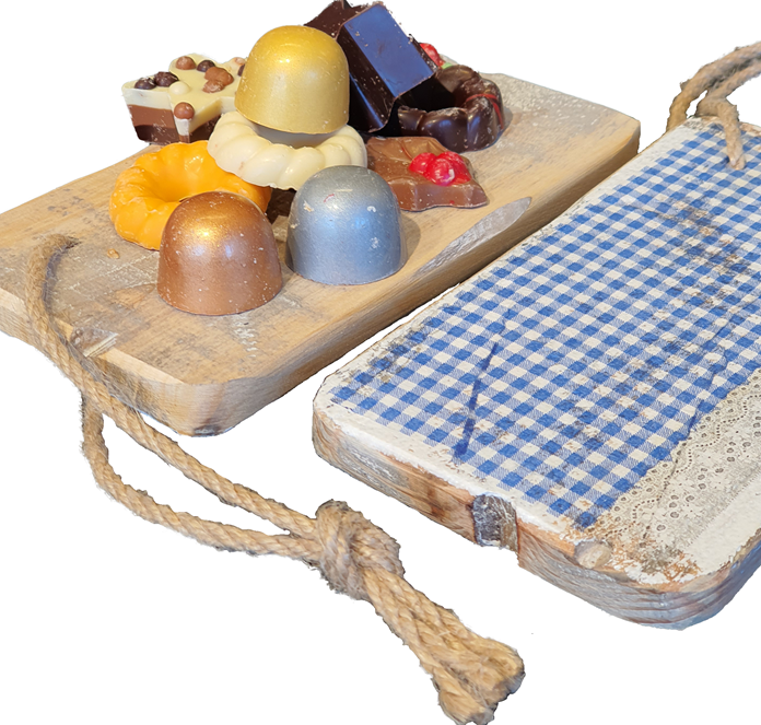 mini tray chocolate chocolade schokolade wood hout holz
