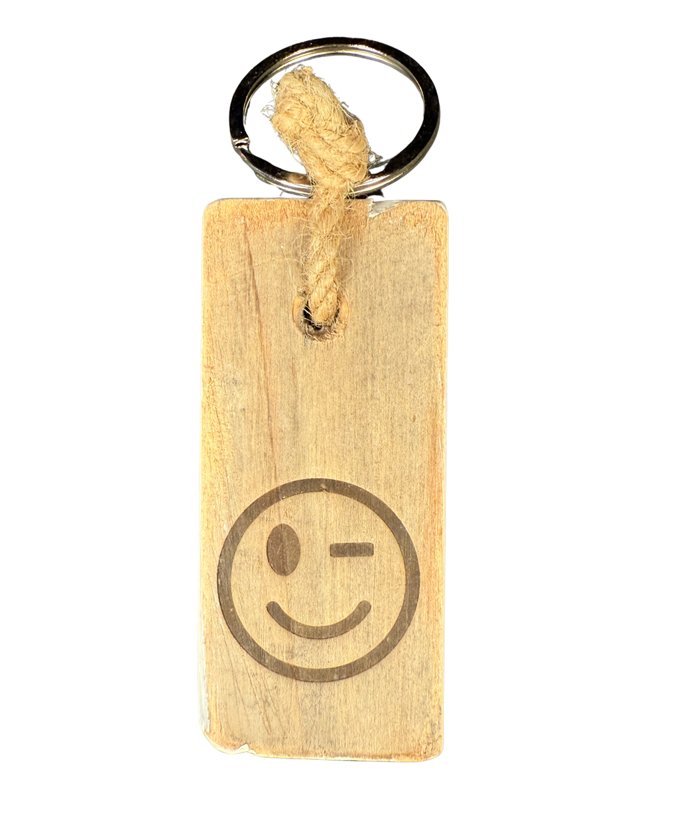 keyhanger old dutch flat SMILEY WINK-9