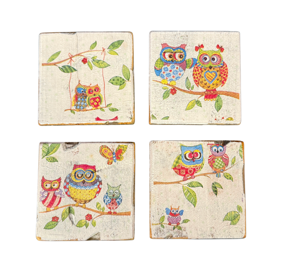 home deco old dutch coast owls colourful-4