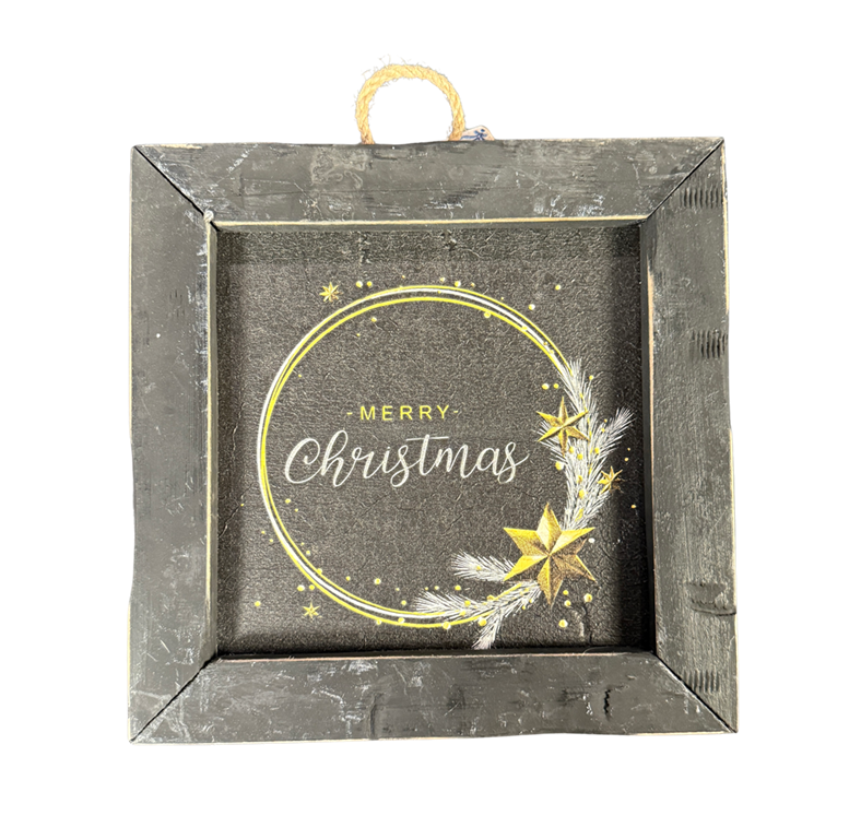 wooden tile black berlin MC ring gold-1