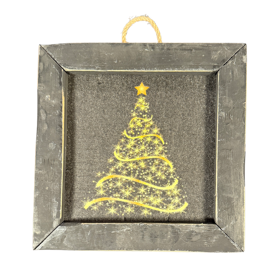 wooden tile black berlin MC tree gold-1