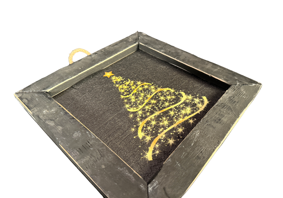 wooden tile black berlin MC tree gold-2