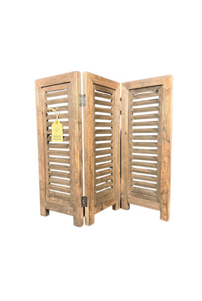 fensterladen 52 cm  dunkel braun