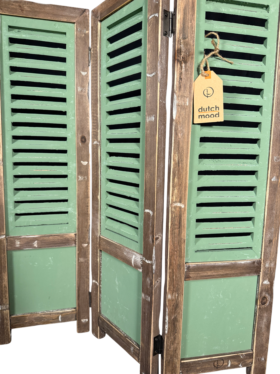 home deco brussels brown shutter 70 green-2
