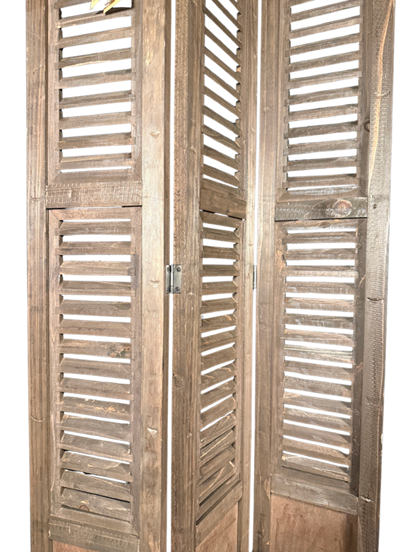 home deco brussels brown shutter 118-3