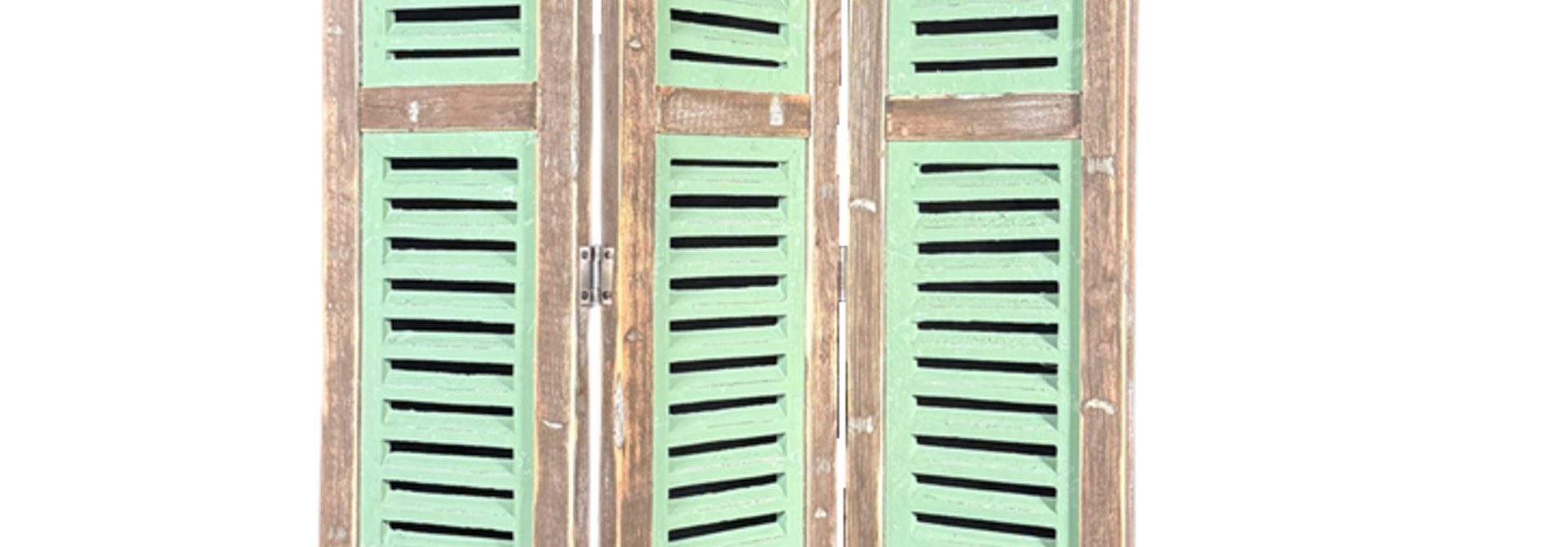 home deco brussels brown shutter 118 green