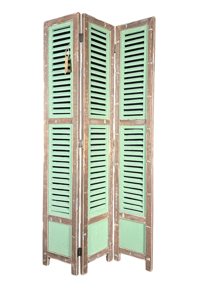 home deco brussels brown shutter 118 green-1