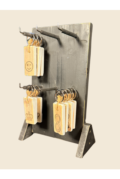 Counter display for 6 hangers